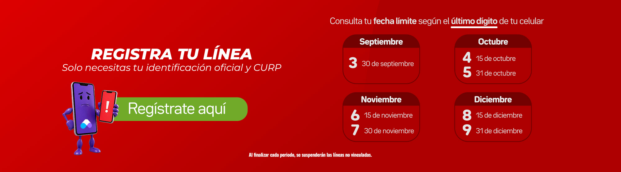 Banner vincula tu line a